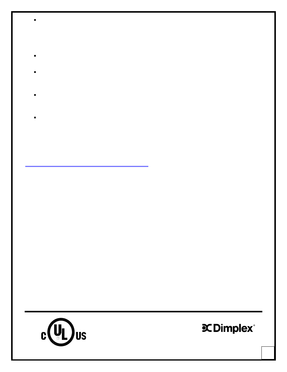 888-dimplex | Dimplex Purifire Electric Stove User Manual | Page 11 / 11