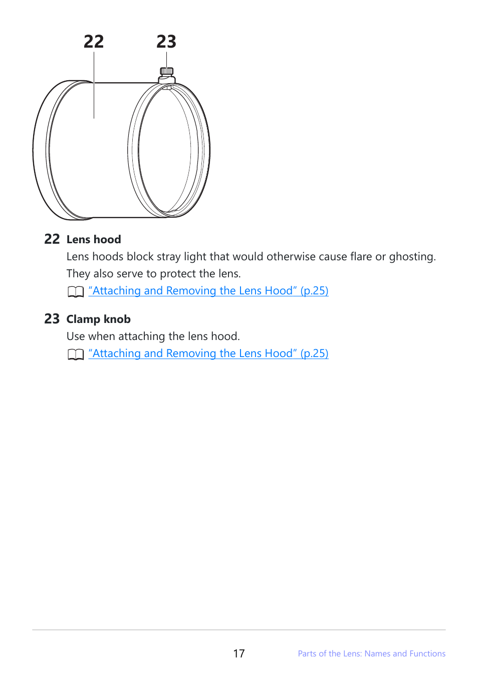 Nikon NIKKOR Z 400mm f/2.8 TC VR S Lens User Manual | Page 17 / 53