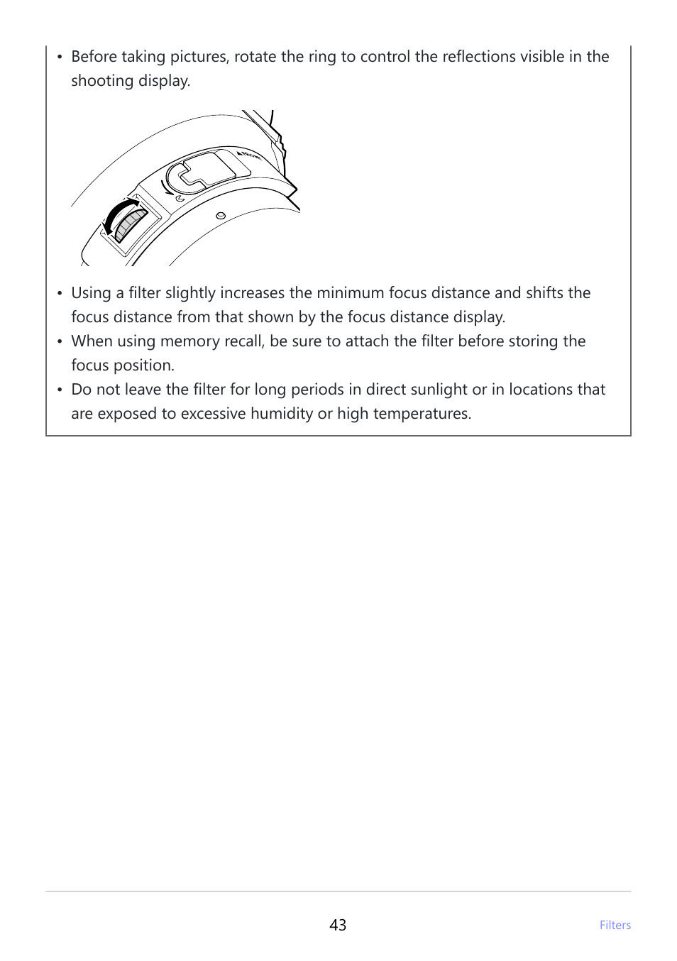 Nikon NIKKOR Z 400mm f/2.8 TC VR S Lens User Manual | Page 43 / 53