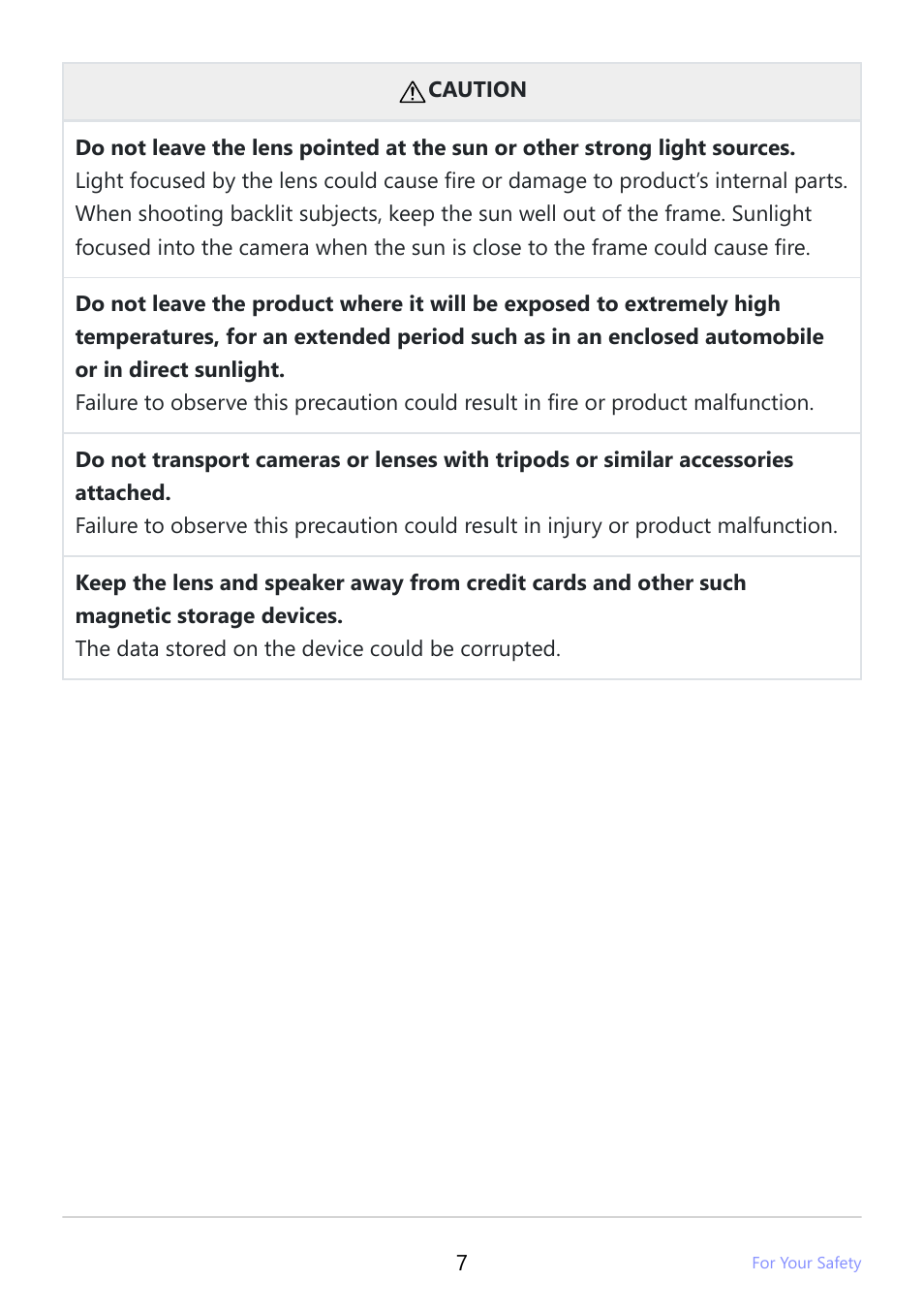 Nikon NIKKOR Z 400mm f/2.8 TC VR S Lens User Manual | Page 7 / 53