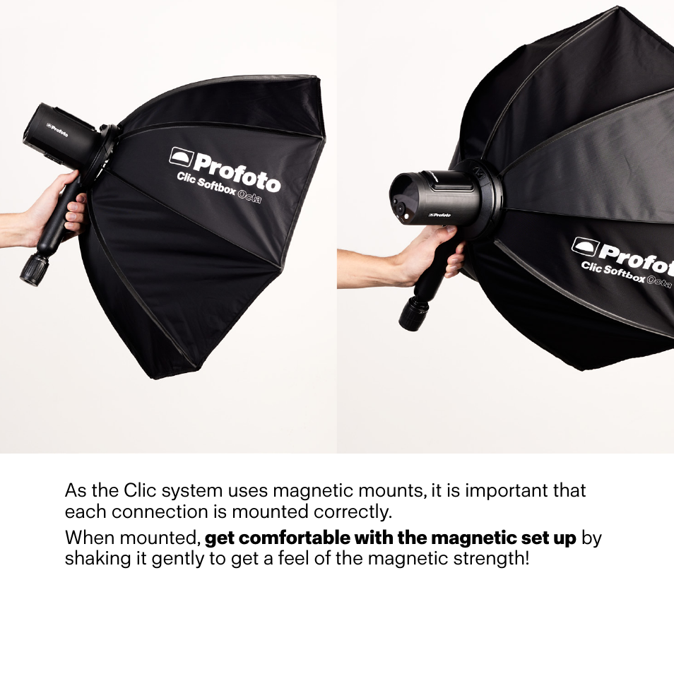 Profoto Clic Softbox Octa (2.3') User Manual | Page 8 / 11