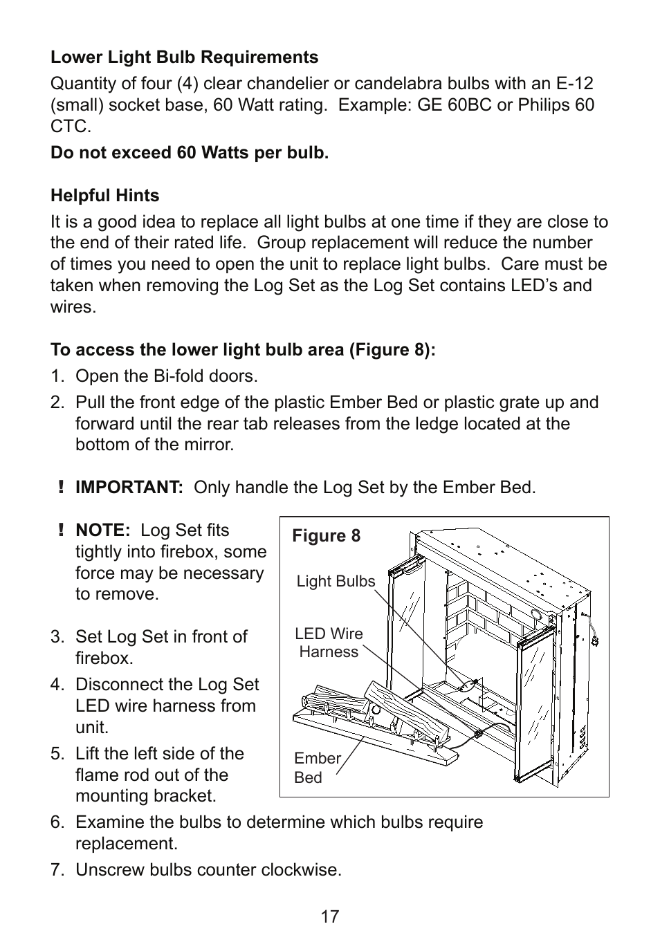 Dimplex DF3215NH User Manual | Page 17 / 22