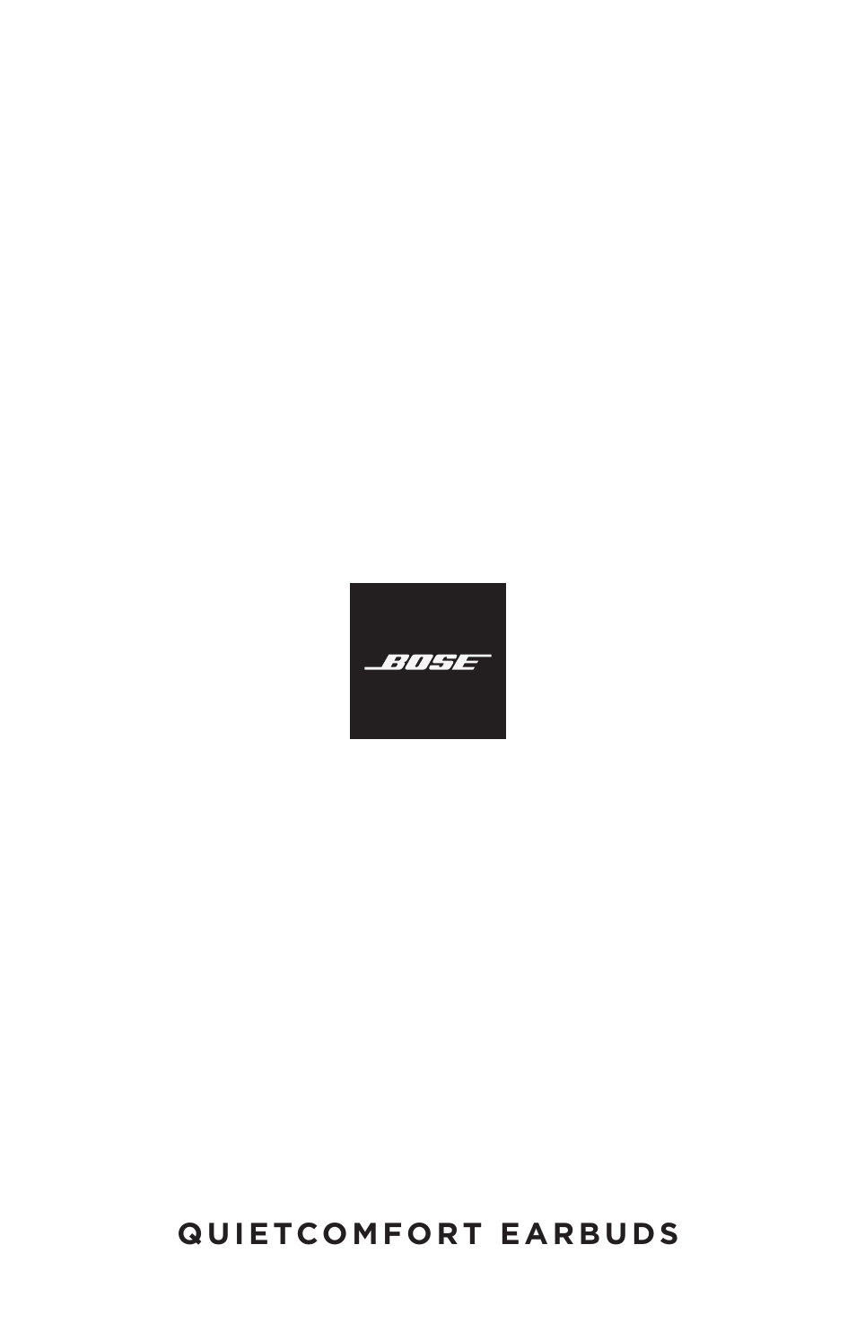 Bose QuietComfort Earbuds II Noise-Canceling True Wireless In-Ear Headphones (Triple Black) User Manual | 49 pages