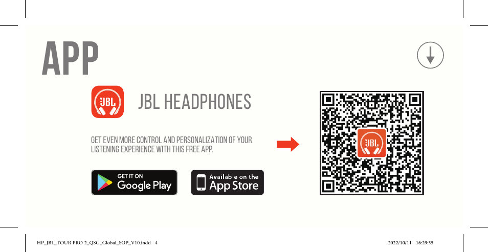 Jbl headphones | JBL Tour Pro 2 Noise-Canceling True Wireless In-Ear Earbuds with Smart Case (Black) User Manual | Page 4 / 48