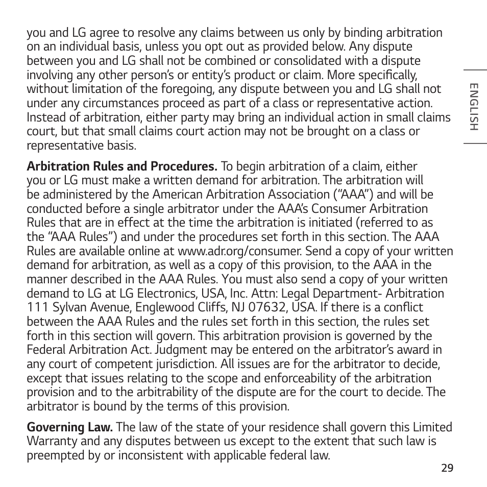 LG TONE Free FP8 UVnano True Wireless In-Ear Headphones (Charcoal Black) User Manual | Page 31 / 62