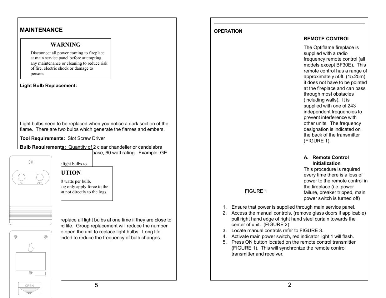 Dimplex Indoor Electric Fireplace User Manual | Page 5 / 6