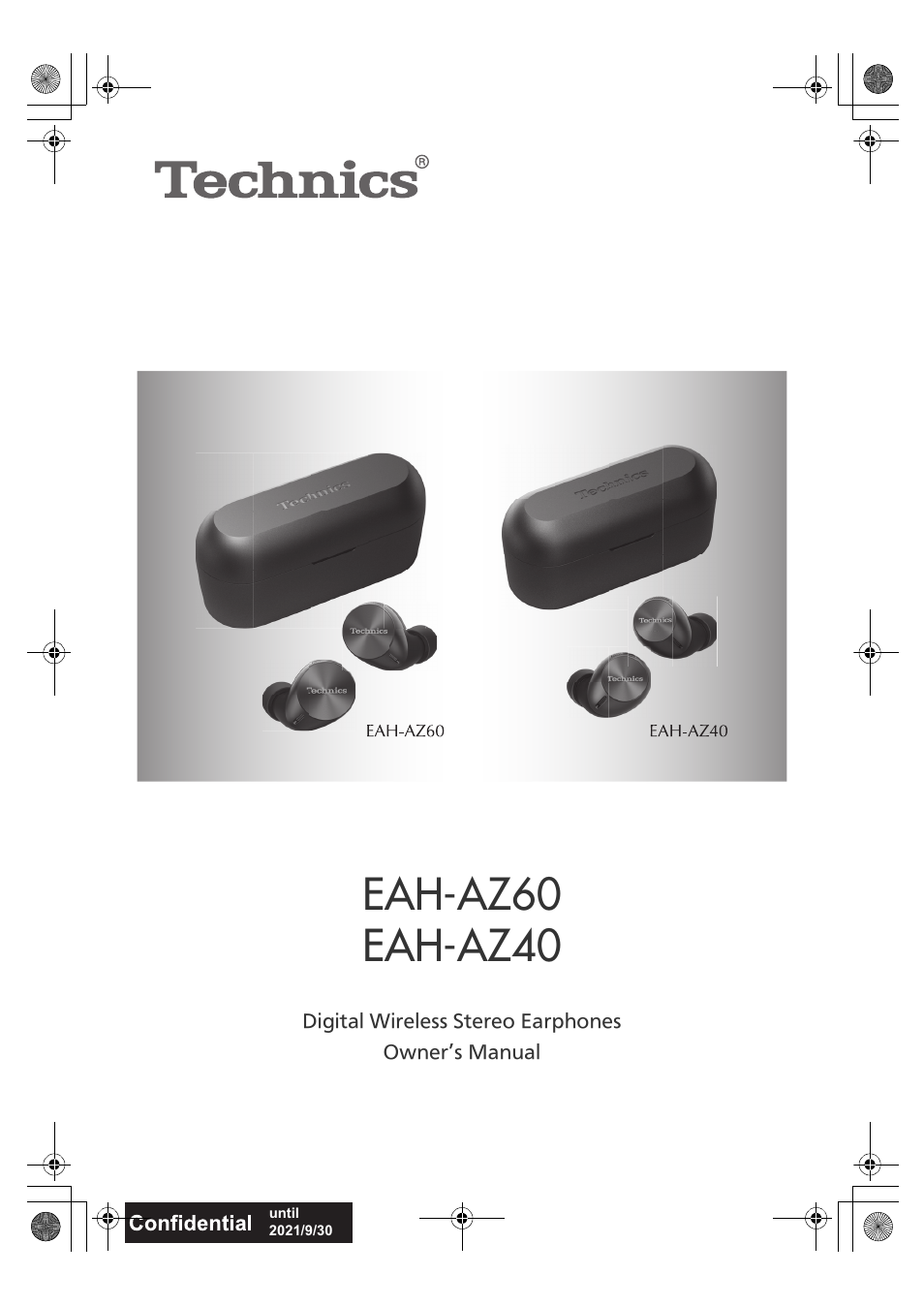 Technics EAH-AZ40 True Wireless In-Ear Headphones (Rose Gold) User Manual | 42 pages