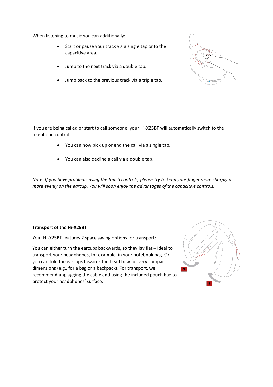 Austrian Audio Hi-X25BT Professional Wireless Bluetooth Over-Ear Headphones User Manual | Page 4 / 8