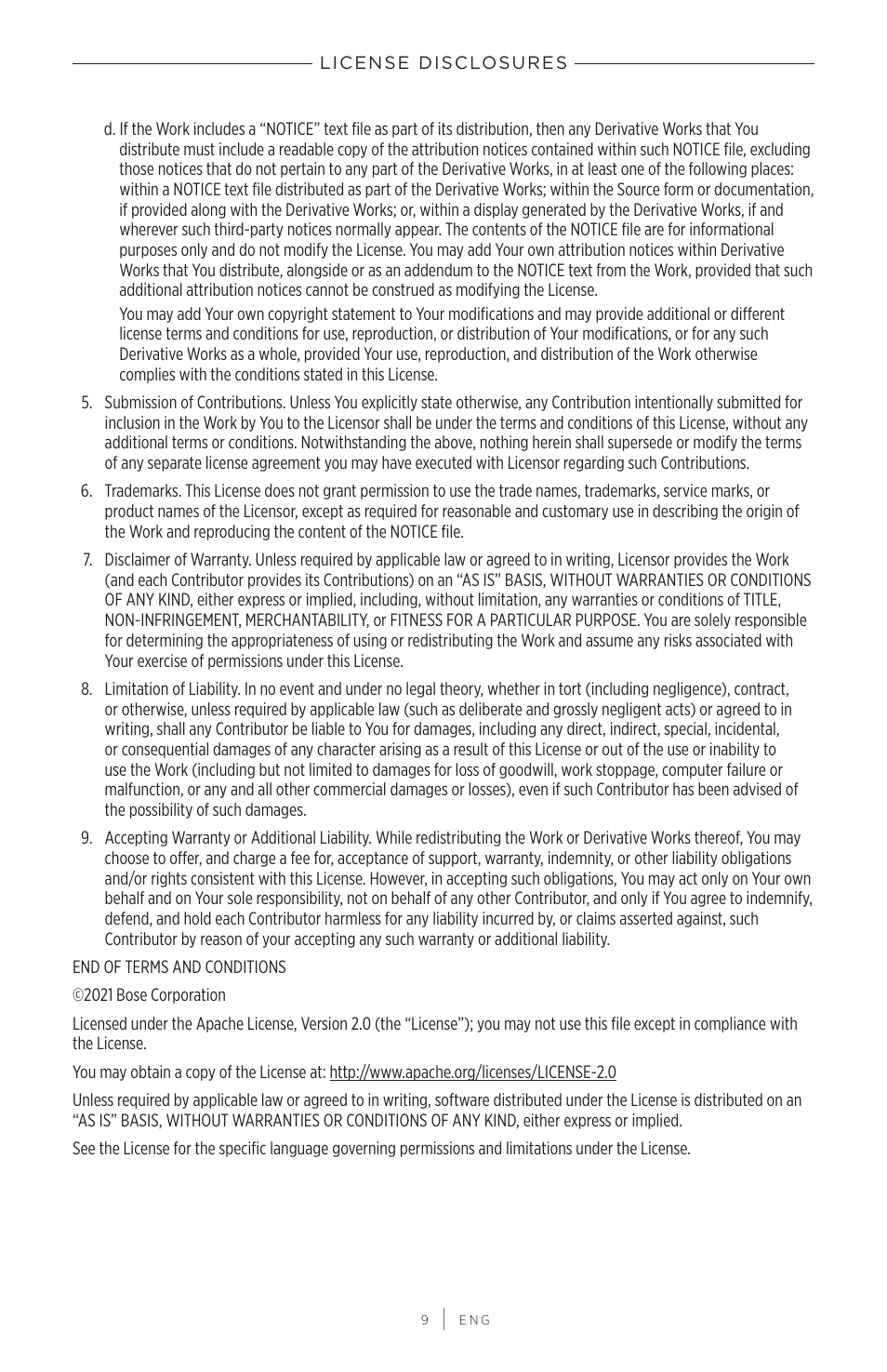 Bose QuietComfort 45 Noise-Canceling Wireless Over-Ear Headphones (White Smoke) User Manual | Page 9 / 40