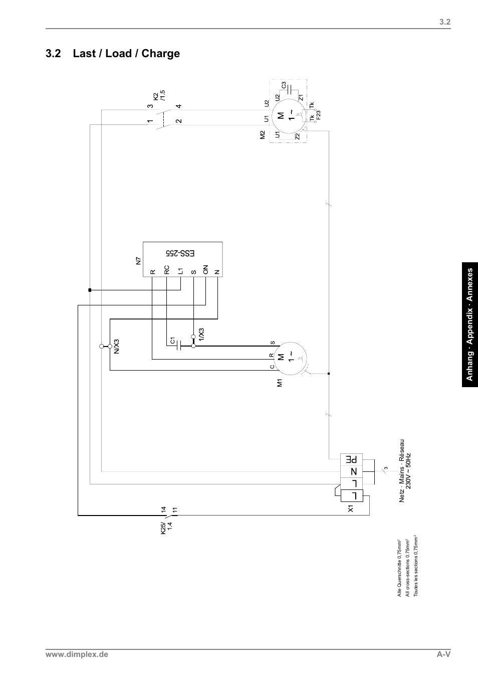 2 last / load / charge | Dimplex LI 11MS User Manual | Page 35 / 44