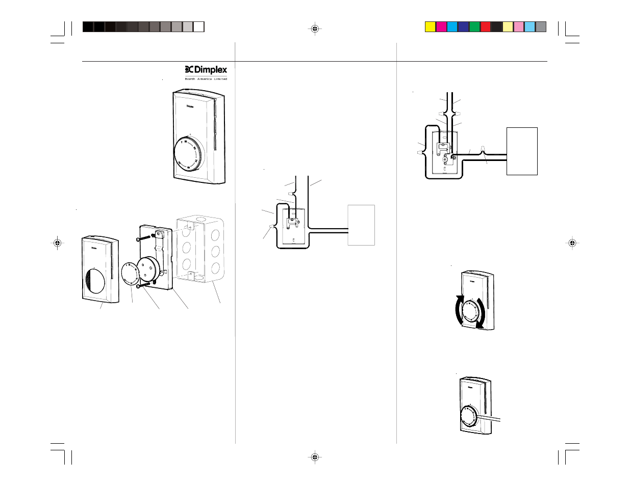 Dimplex TS521W User Manual | 1 page