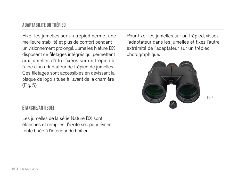 Celestron 10x42 Nature DX Binoculars (Black) User Manual | Page 18 / 52