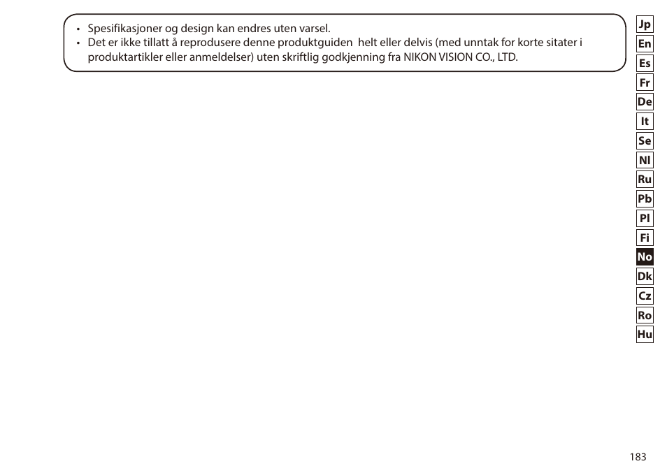 Nikon 7x50 WX IF Binocular (Black) User Manual | Page 183 / 240