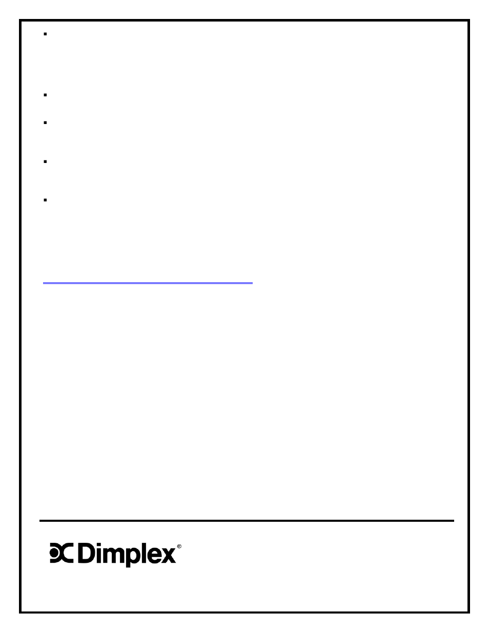 888-dimplex | Dimplex DFO2607 User Manual | Page 10 / 10