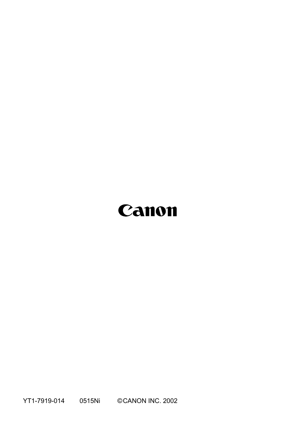 Canon 18x50 IS Image Stabilized Binoculars User Manual | Page 12 / 12