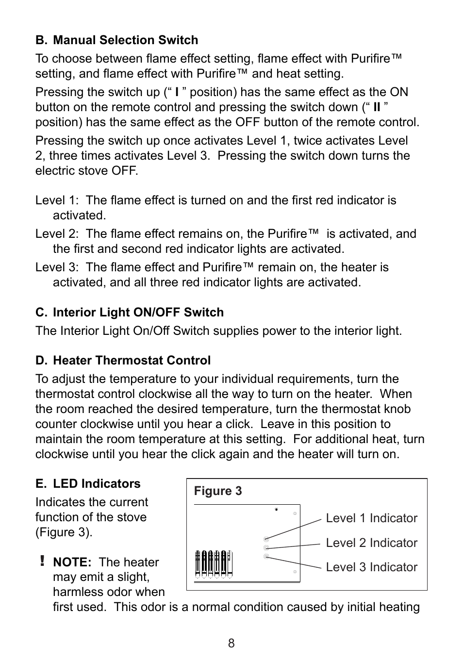 Dimplex TDS8515 User Manual | Page 8 / 15