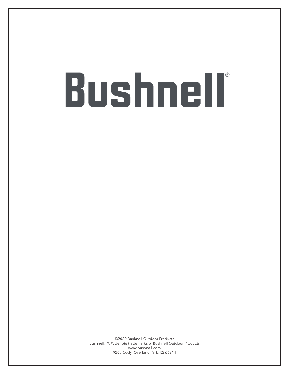 Bushnell 10x25 H2O Compact Binoculars (Dark Blue) User Manual | Page 6 / 6
