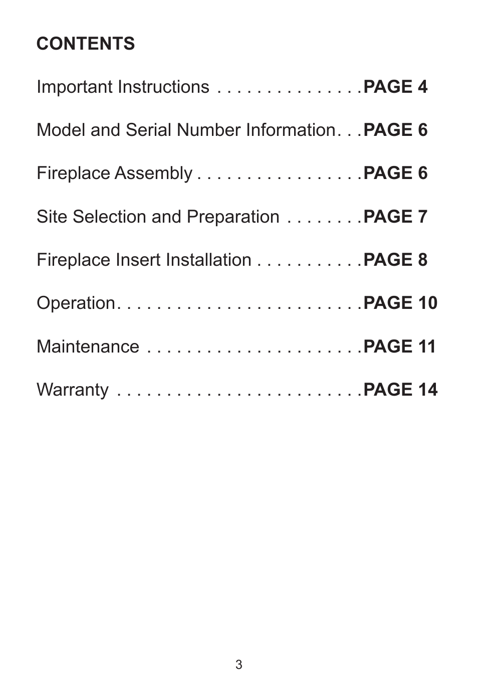 Dimplex BF8000ST User Manual | Page 3 / 16
