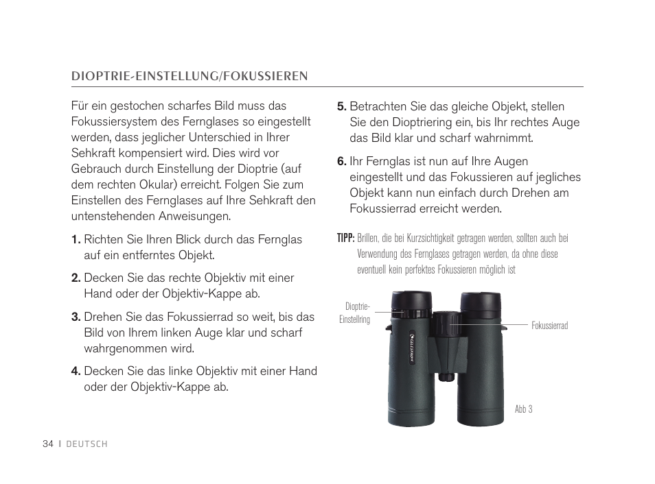 Celestron 8x32 TrailSeeker Binoculars (Black) User Manual | Page 36 / 52