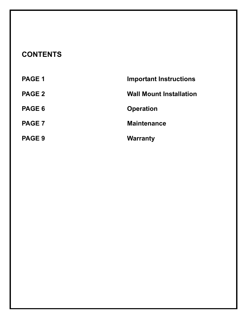 Dimplex EWM-COPPER User Manual | Page 2 / 8