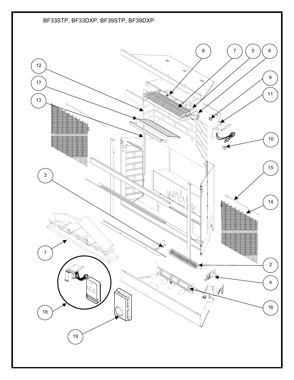 Dimplex BF39STP/DXP User Manual | Page 6 / 27