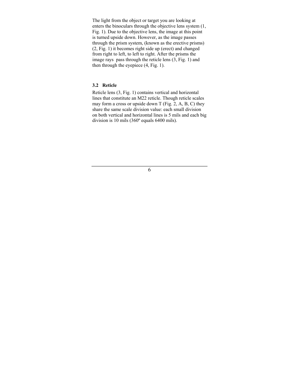 Newcon Optik 7x50 AN Binoculars with Compass and Reticle User Manual | Page 9 / 28