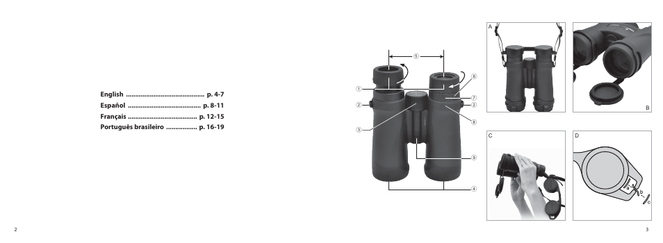 Nikon 20x56 Monarch 5 Binoculars (Black) User Manual | Page 2 / 11