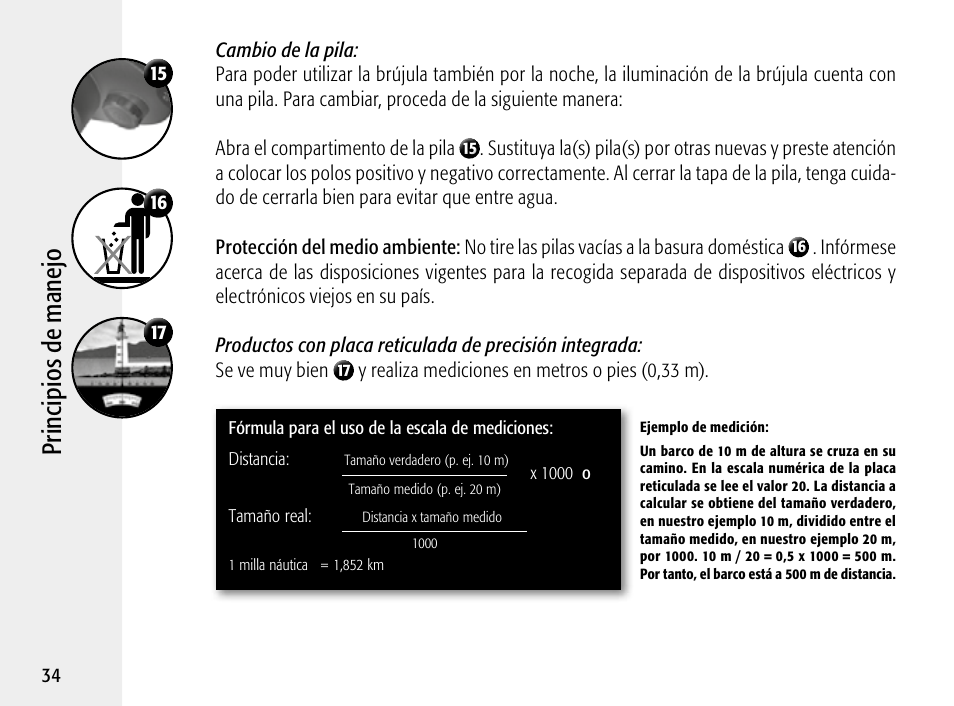 Steiner Optik 8x30 Military/Marine Binoculars User Manual | Page 36 / 46