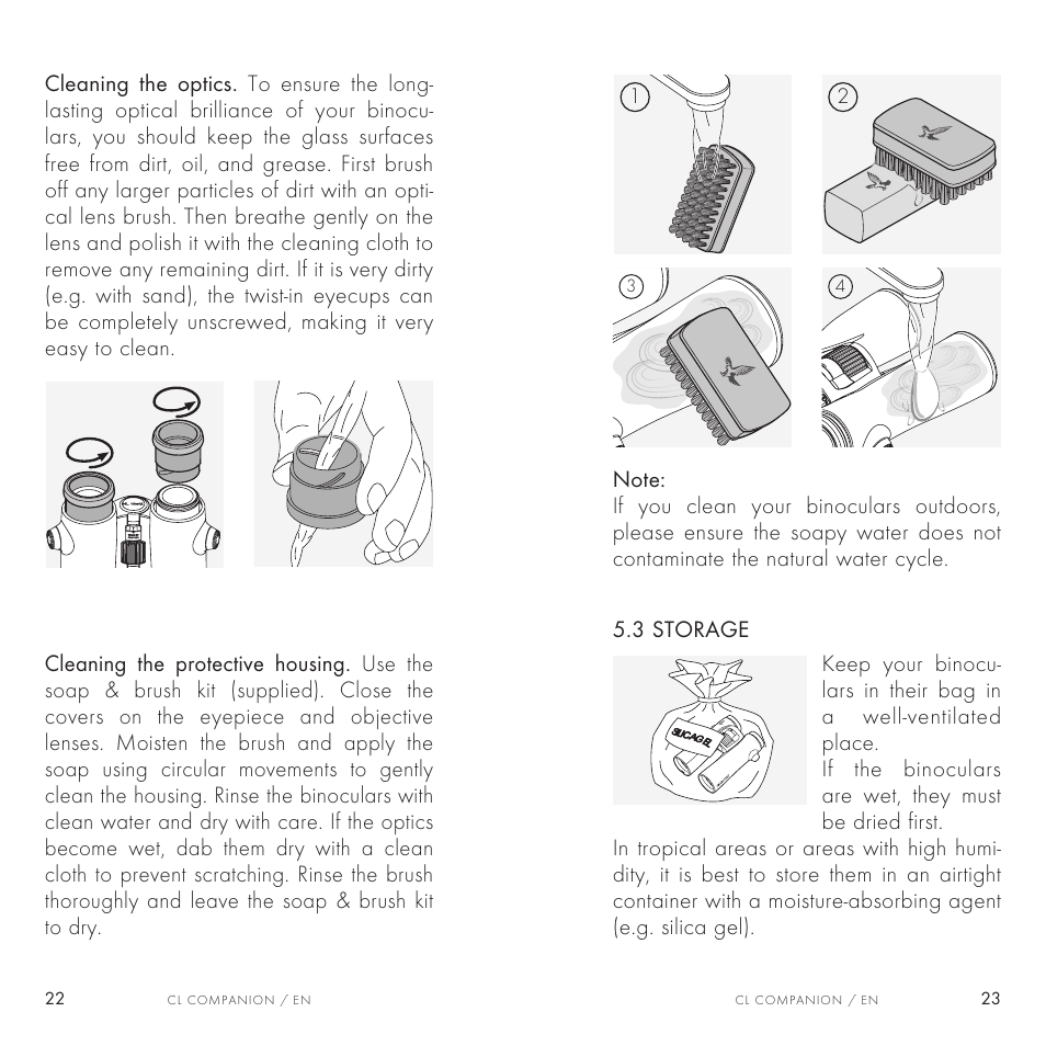 Swarovski Optik 8x30 CL Companion Binocular (Anthracite, Wild Nature Accessories Package) User Manual | Page 12 / 63