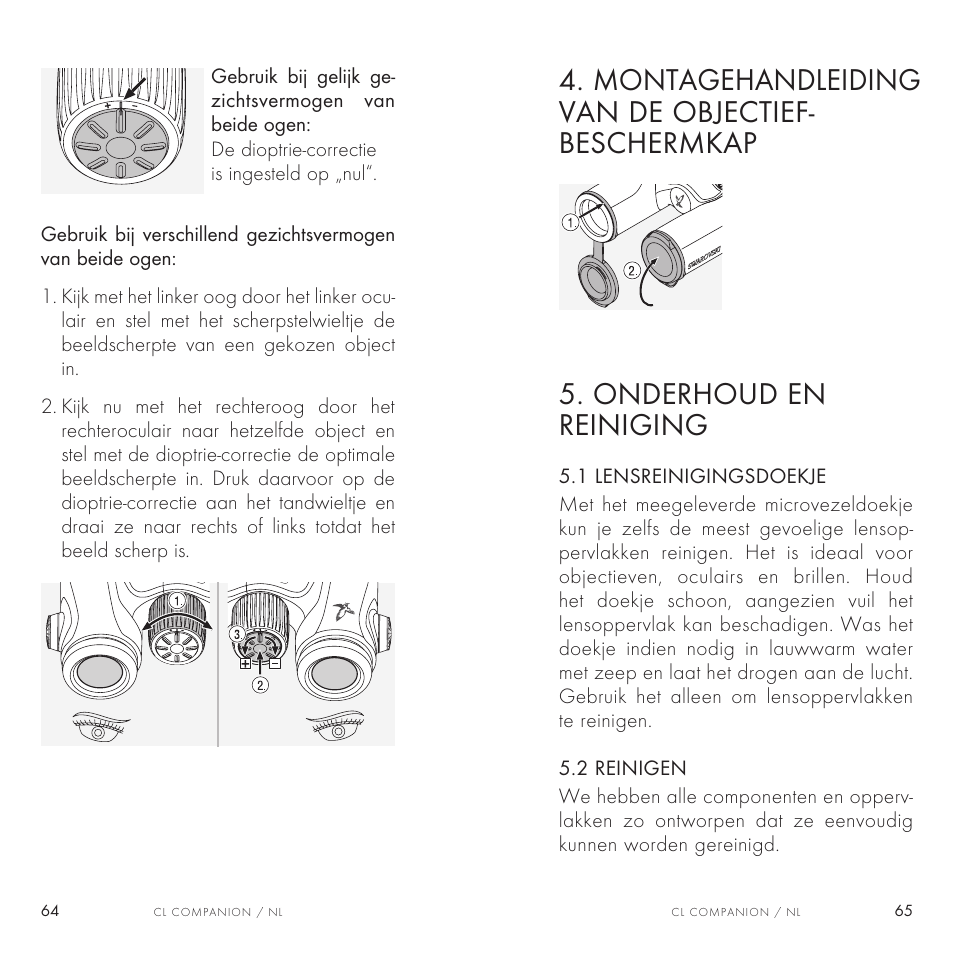 Swarovski Optik 8x30 CL Companion Binocular (Anthracite, Wild Nature Accessories Package) User Manual | Page 33 / 63