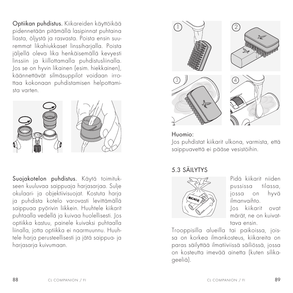 Swarovski Optik 8x30 CL Companion Binocular (Anthracite, Wild Nature Accessories Package) User Manual | Page 45 / 63