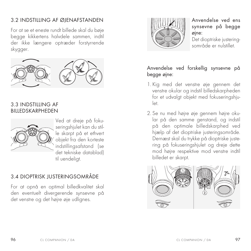 Swarovski Optik 8x30 CL Companion Binocular (Anthracite, Wild Nature Accessories Package) User Manual | Page 49 / 63