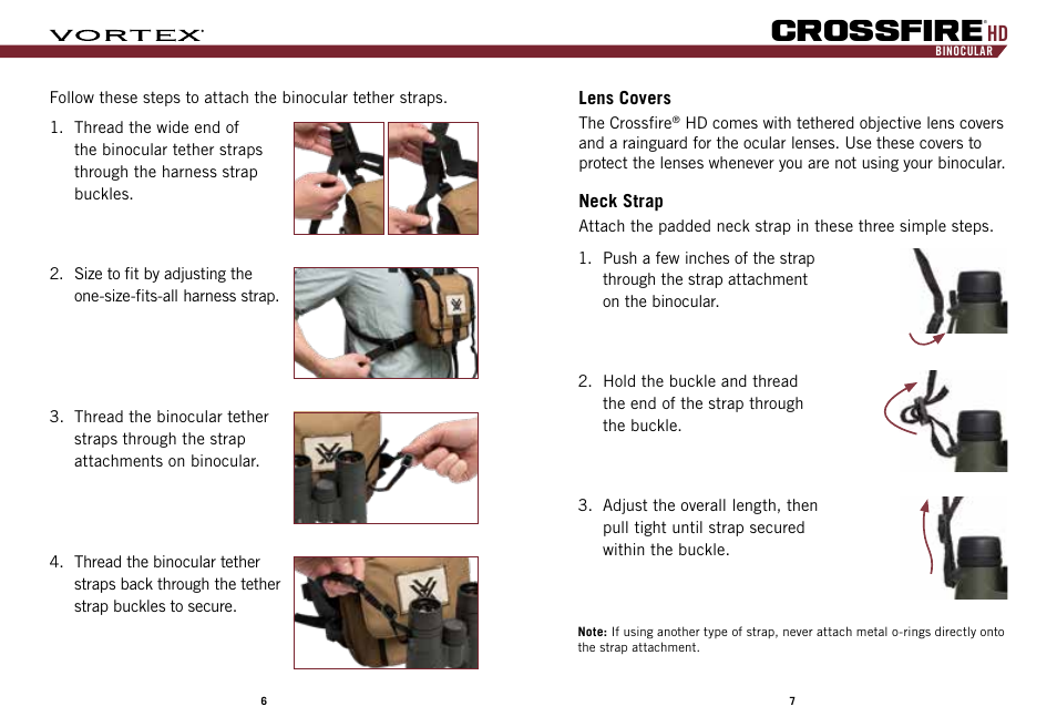 Crossfire | Vortex Optics 12x50 Crossfire HD Binoculars User Manual | Page 4 / 7
