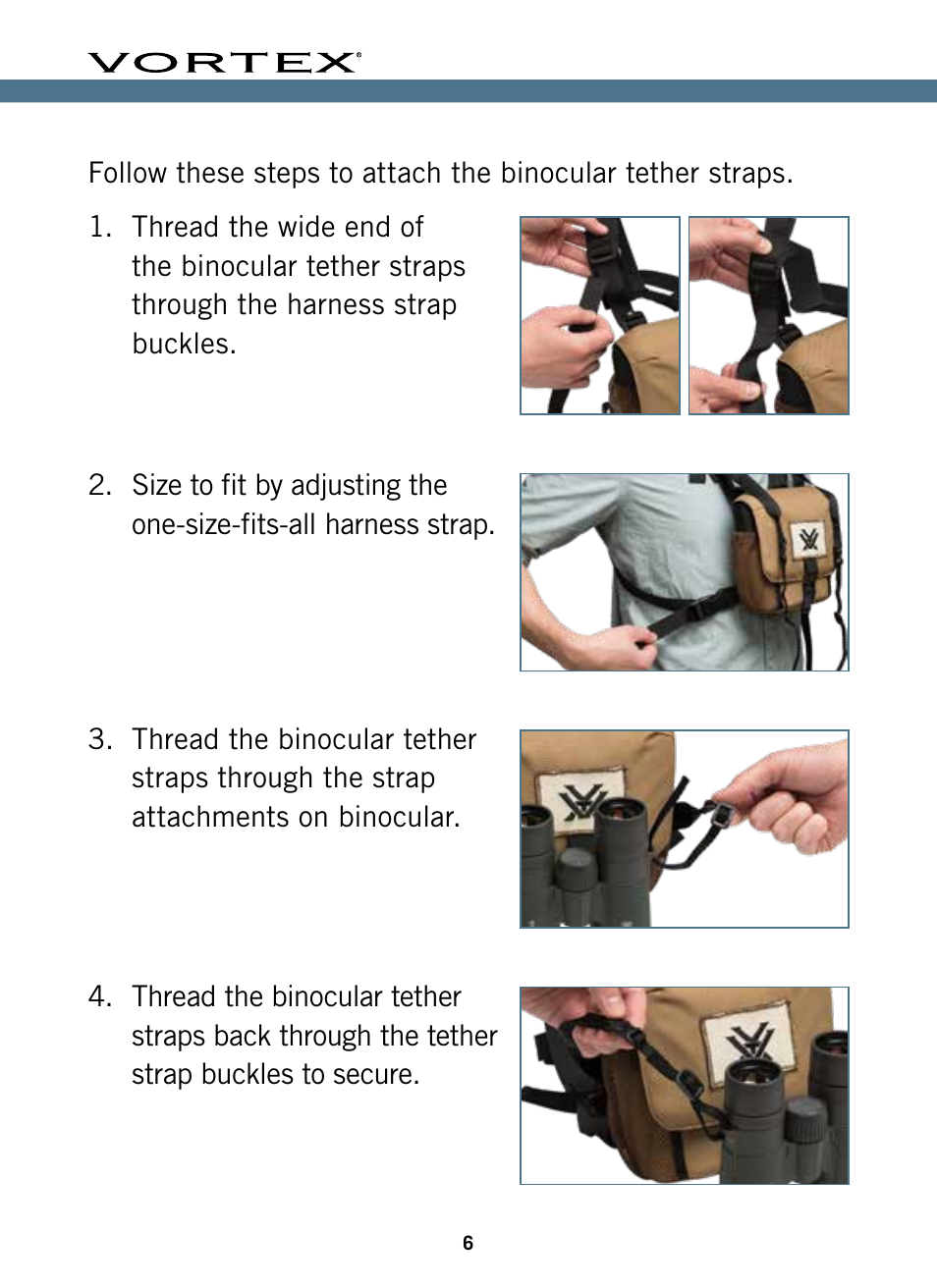 Vortex Optics 10x32 Diamondback HD Binoculars User Manual | Page 6 / 12