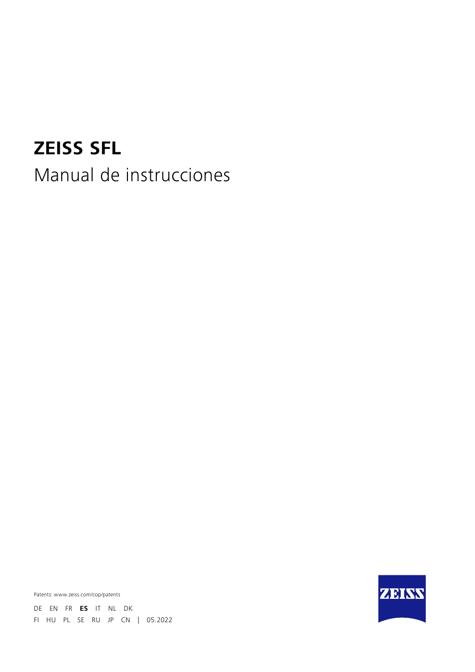 Zeiss sfl manual de instrucciones | Carl Zeiss 10x40 SFL Binoculars User Manual | Page 13 / 57