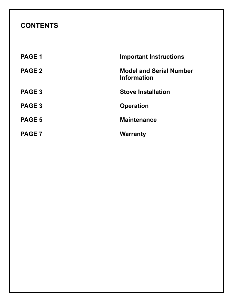 Dimplex ELECTRIC STOVE User Manual | Page 2 / 11