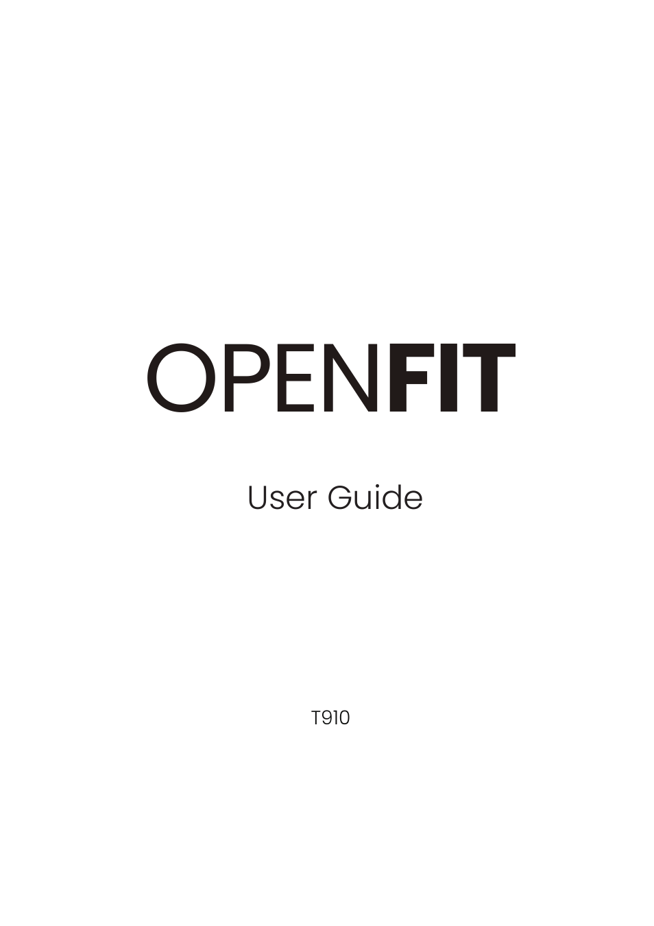 SHOKZ OpenFit Open-Ear True Wireless Earbuds (Black) User Manual | 42 pages