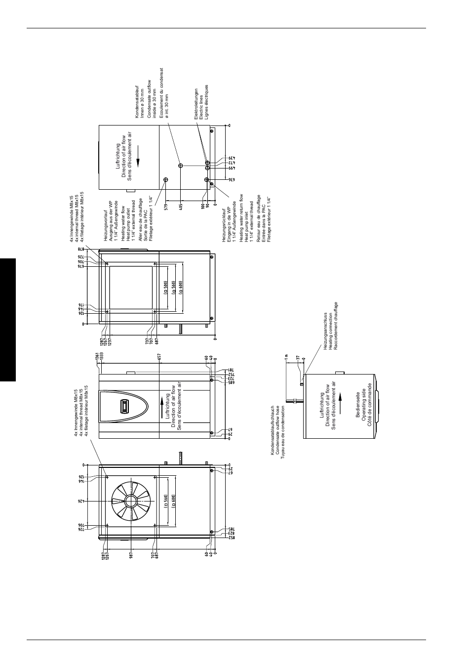 1 maßbild / dimension drawing / schéma coté, A-ii an hang · ap pend ix · an nex e s 1 | Dimplex LI 11MER User Manual | Page 12 / 24