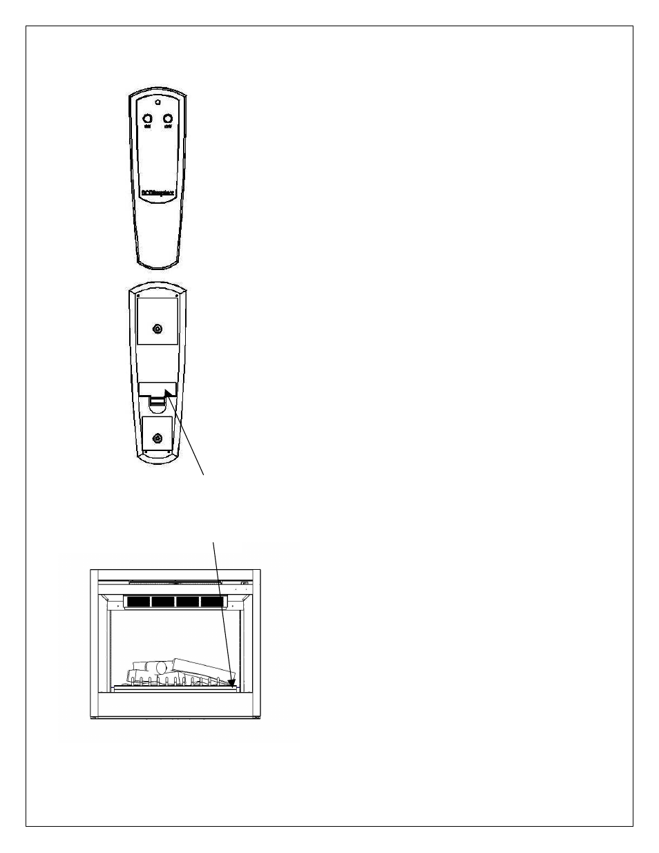 Operación, Control remoto | Dimplex 7206620100R02 User Manual | Page 11 / 12