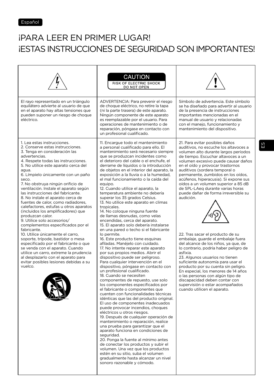 Focal Vestia N°1 2-Way Bookshelf Speaker (Light Wood, Pair) User Manual | Page 27 / 63
