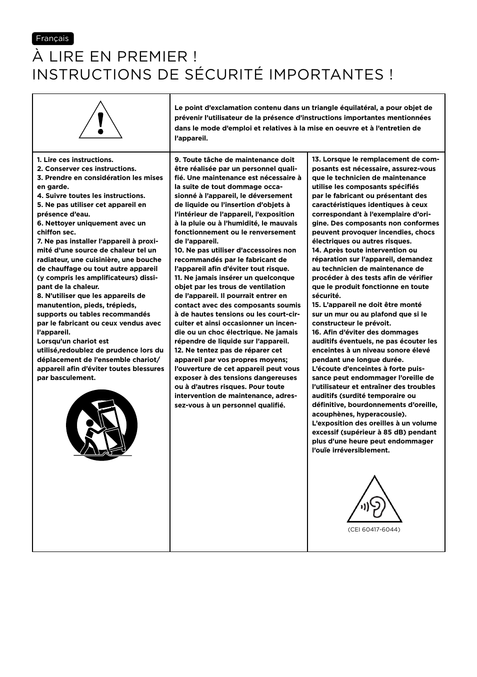 Focal Dôme Flax 1.0 Satellite Speaker (Single, Black) User Manual | Page 3 / 28