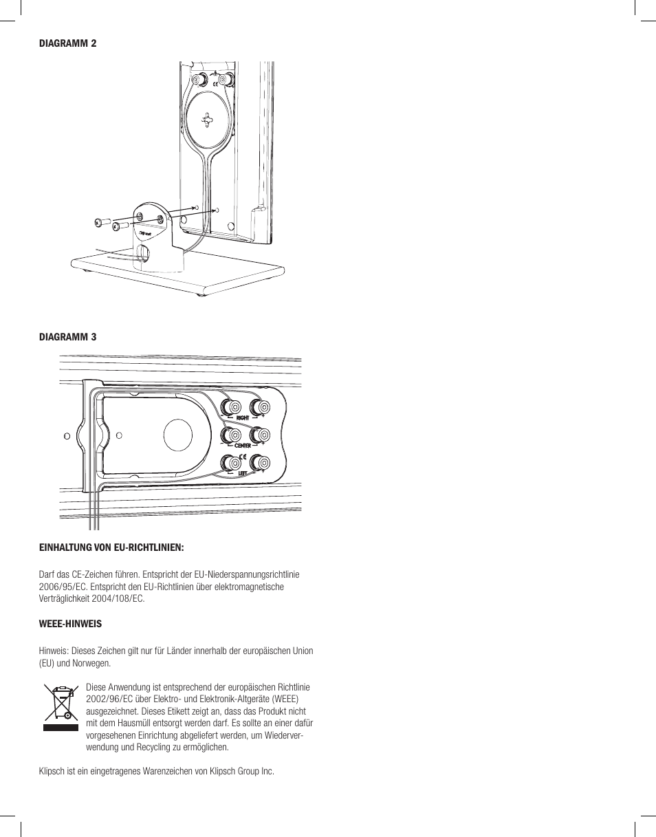 Klipsch Reference Premiere Designer On-Wall RP-640D 2-Way Speaker (Matte Black, Single) User Manual | Page 16 / 28