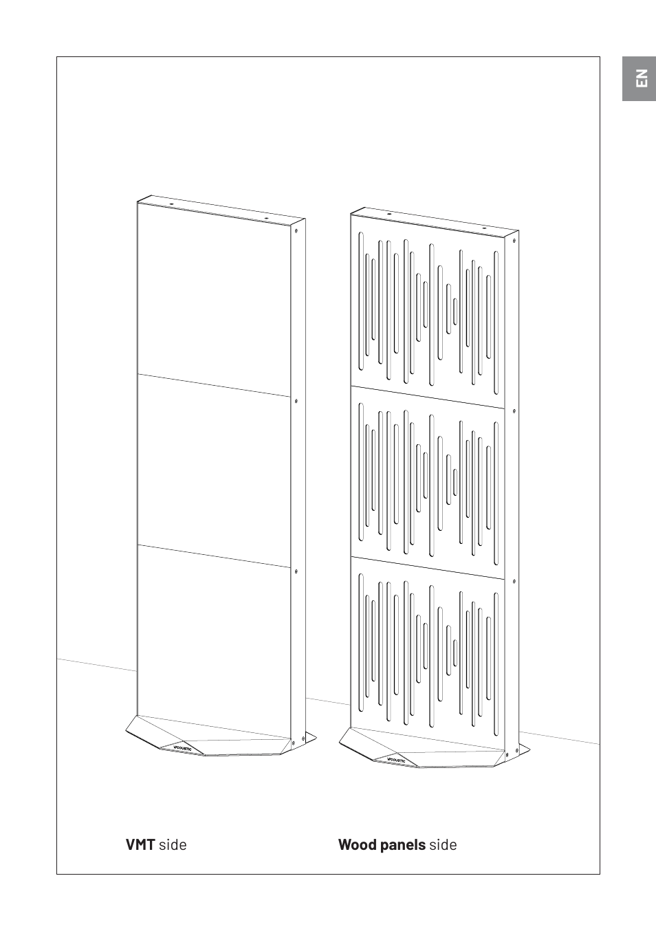 Vicoustic Stand Alone Modular Panel Fixation System User Manual | Page 3 / 8