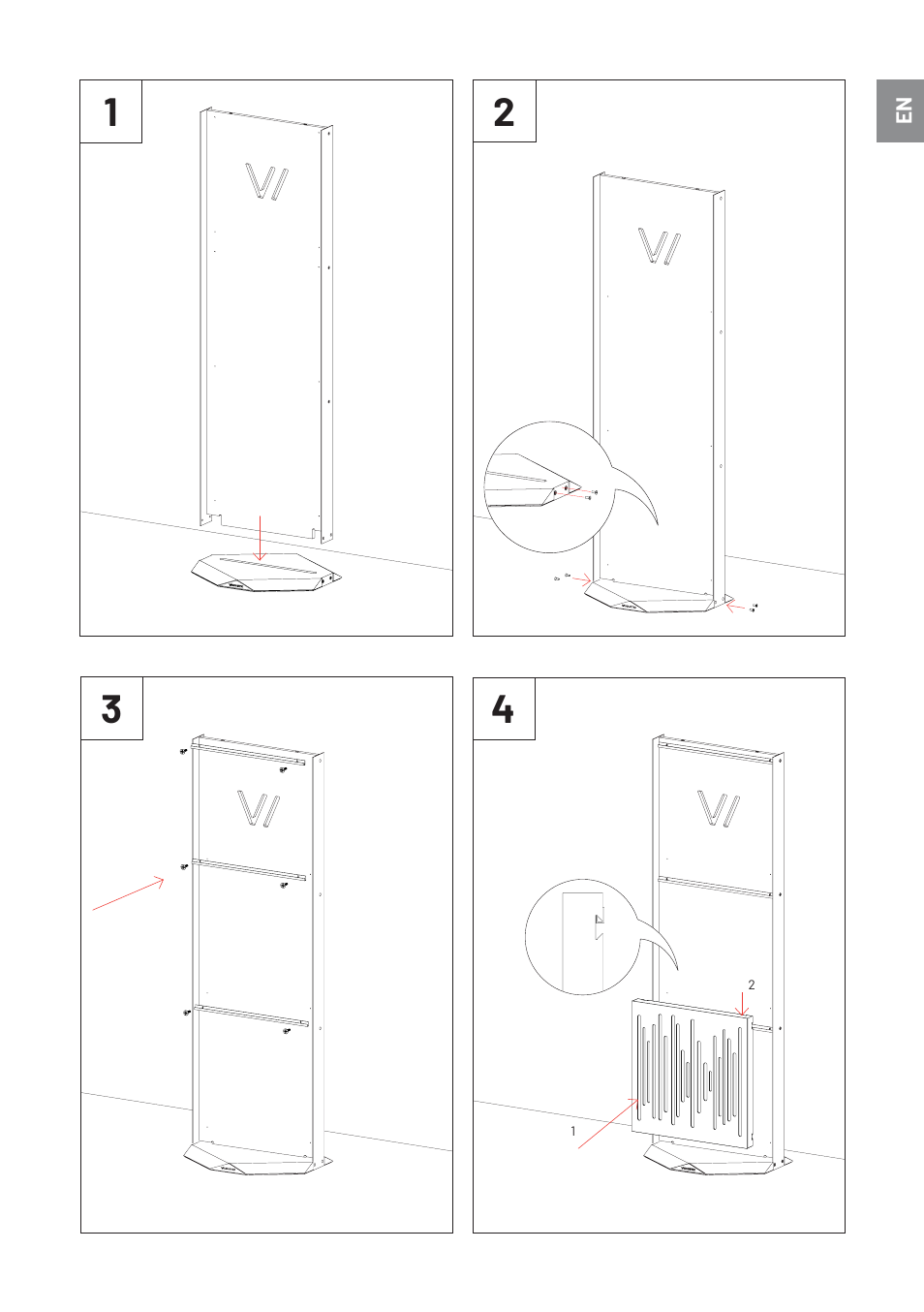 Vicoustic Stand Alone Modular Panel Fixation System User Manual | Page 5 / 8
