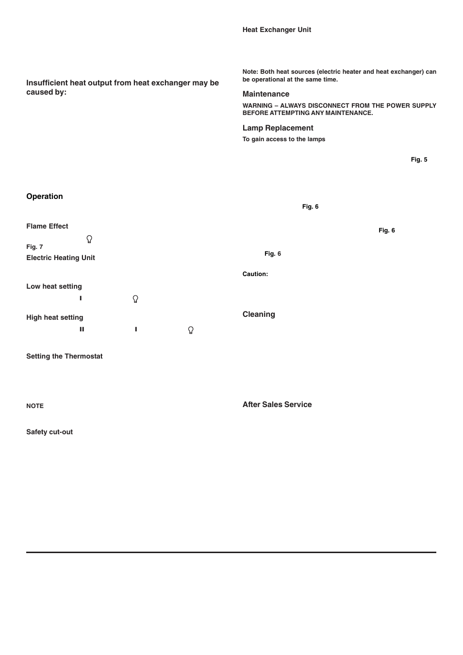 Dimplex Log Stove MIR40 User Manual | Page 4 / 4