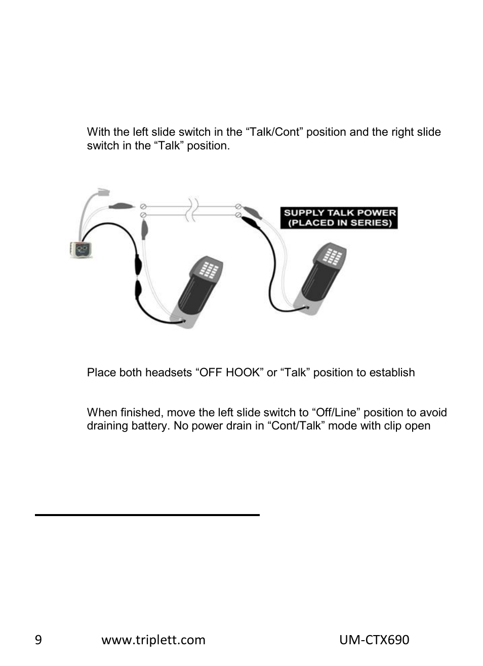 Triplett CTX690 Tone and Probe Kit User Manual | Page 8 / 13