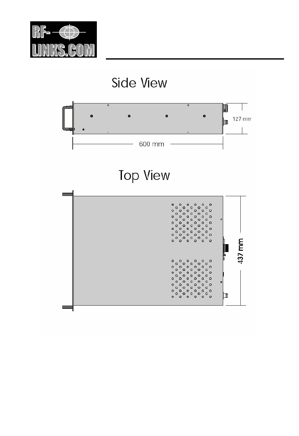 Zd-500w | RF-Links LD-MOS Broadcast UHF Power Amplifier (470-862 MHz) User Manual | Page 4 / 4