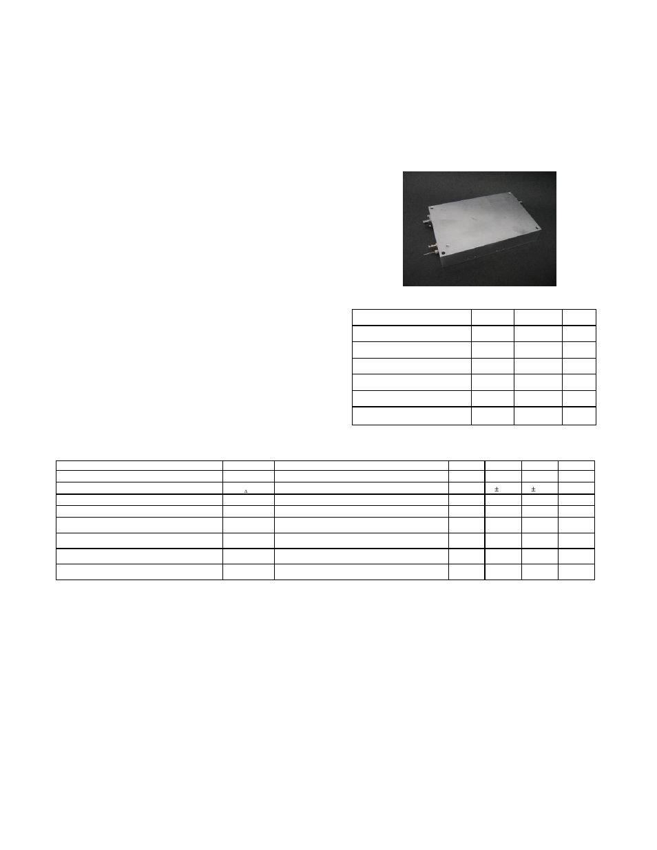 RF-Links High-Power 1W Linear Amplifier (3.5-6 GHz) User Manual | 3 pages