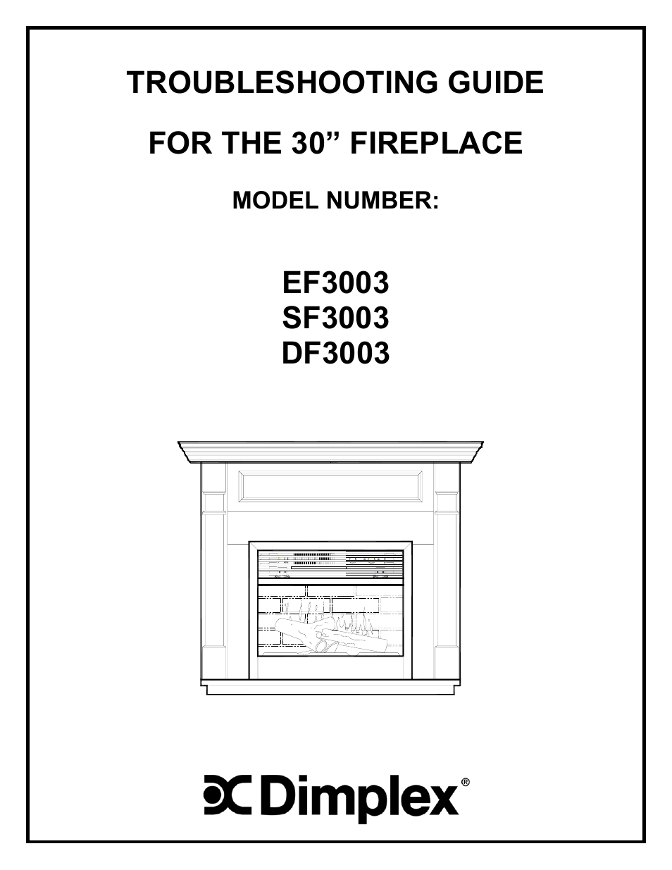 Dimplex EF3003 User Manual | 4 pages