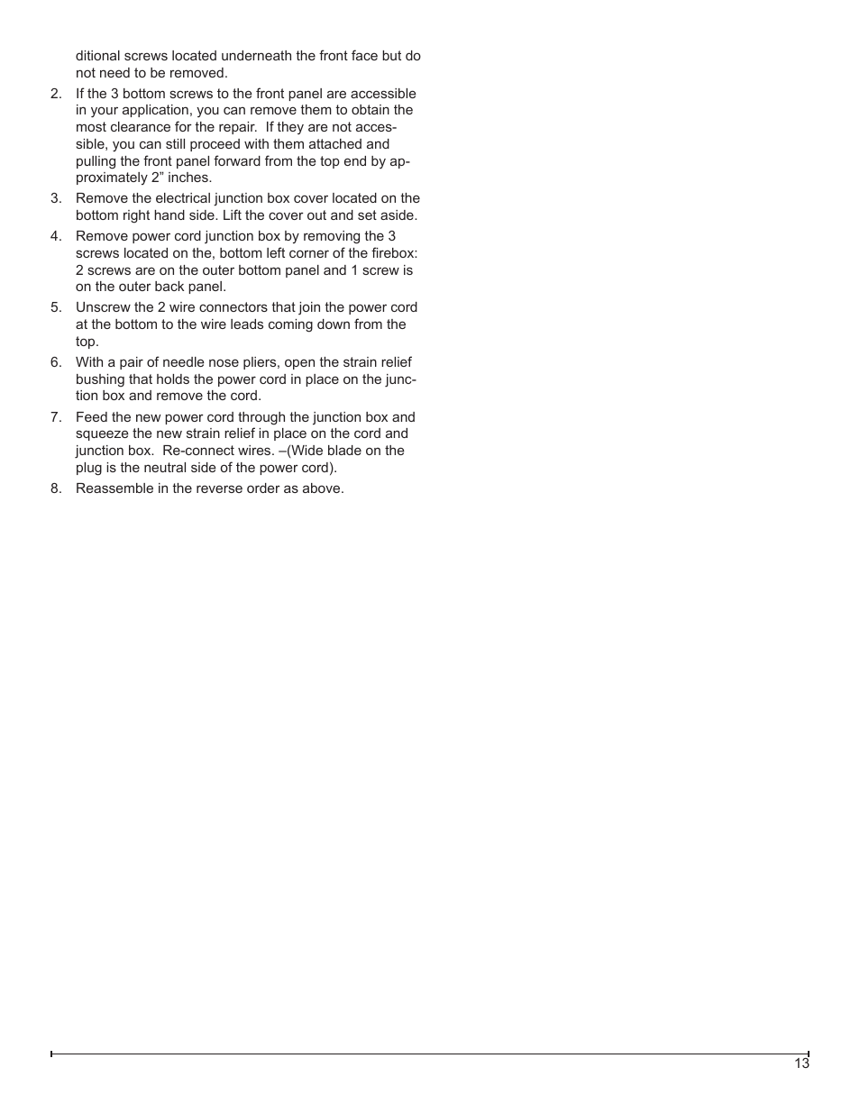 Dimplex BLF50 User Manual | Page 13 / 19